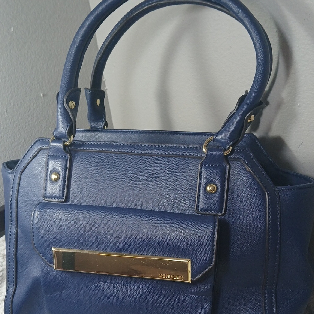 Anne Klein Blue Handbag
